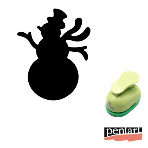 Formalyukasztó 25 mm, Hóember