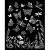 Stamperia vastag stencil 20x25cm - KSTD167 Lavender butterflies