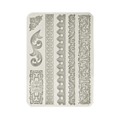 Stamperia szilikon öntőforma A5  - KACMA511 Greek borders