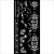 Stamperia vastag stencil 12x25cm - KSTDL104 Old Lace borders