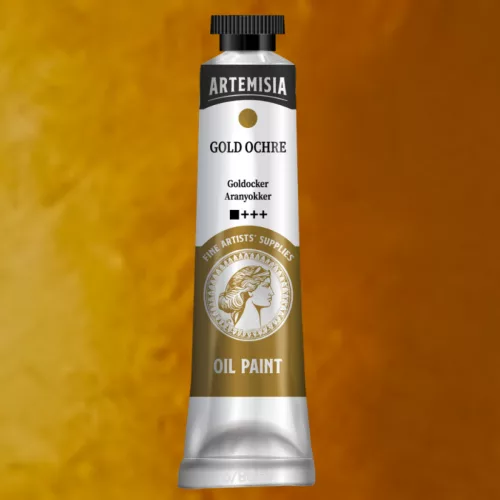 Művész olajfesték 20ml aranyokker - Artemisia
