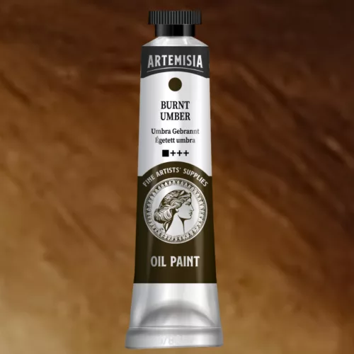 Művész olajfesték 20ml égetett umbra - Artemisia