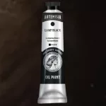 Művész olajfesték 20ml koromfekete - Artemisia