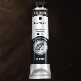 Művész olajfesték 20ml koromfekete - Artemisia