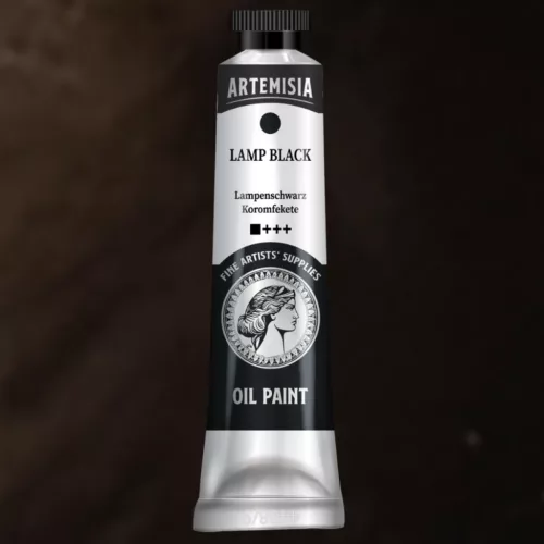 Művész olajfesték 20ml koromfekete - Artemisia