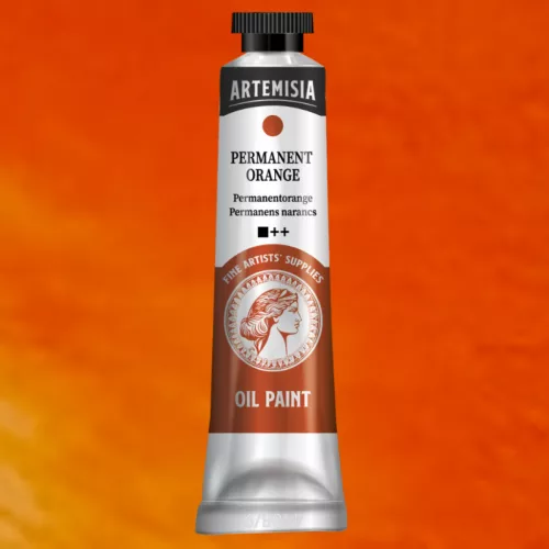 Művész olajfesték 20ml permanens narancs - Artemisia