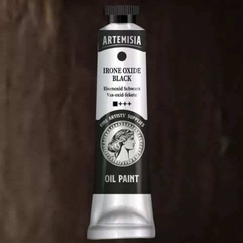 Művész olajfesték 20ml vas-oxid-fekete - Artemisia