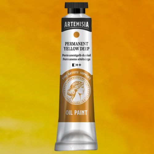 Művész olajfesték 40ml permanens sötétsárga - Artemisia