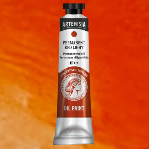 Művész olajfesték 40ml permanens világosvörös - Artemisia