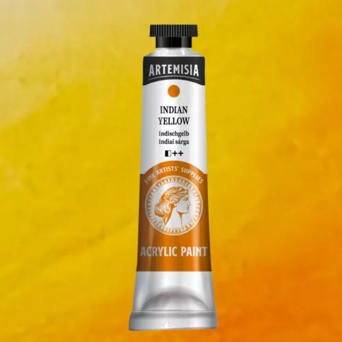 Művész akrilfesték 20ml indiai sárga - Artemisia