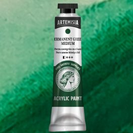   Művész akrilfesték 20ml permanens középzöld - Artemisia