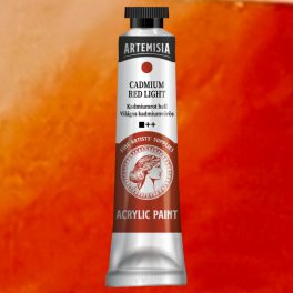   Művész akrilfesték 20ml világos kadmiumvörös - Artemisia