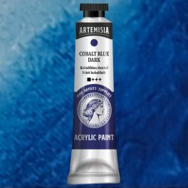 Művész akrilfesték 20ml sötét kobaltkék - Artemisia