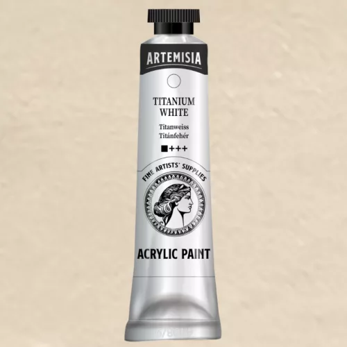 Művész akrilfesték 20ml titánfehér - Artemisia