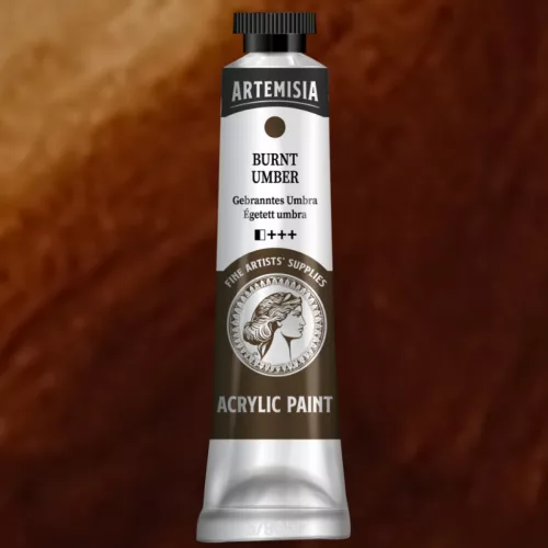 Művész akrilfesték 20ml égetett umbra - Artemisia