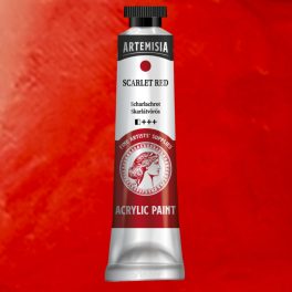 Művész akrilfesték 40ml skarlátvörös - Artemisia
