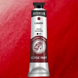 Művész akrilfesték 40ml kárminvörös - Artemisia