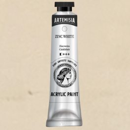 Művész akrilfesték 40ml cinkfehér - Artemisia