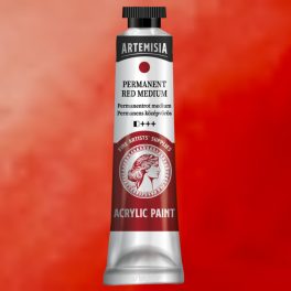   Művész akrilfesték 40ml permanens középvörös - Artemisia