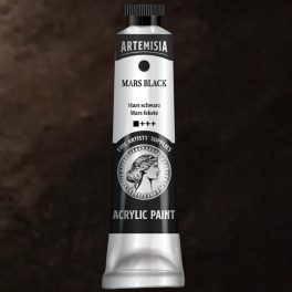 Művész akrilfesték 120ml Mars fekete - Artemisia