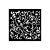 Stamperia vastag stencil 12x12cm - KSTDS11  Masquerade ornaments