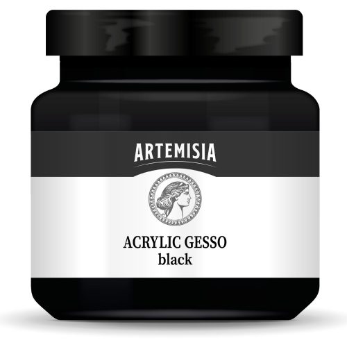 Akril gesso 1000ml fekete - Artemisia