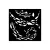 Stamperia vastag stencil 12x12cm - KSTDS40 Silent Sea fish