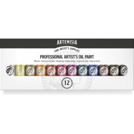 Művész olajfesték szett 12x20ml - Artemisia