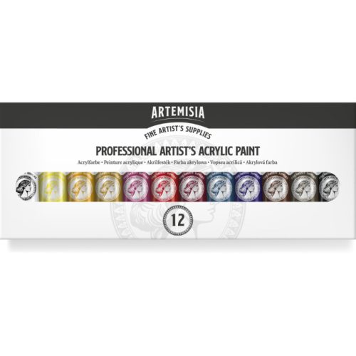 Művész akrilfesték szett 12x20ml - Artemisia