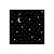 Stamperia vastag stencil 12x12cm - KSTDS57 Alice in Christmas stars and moon