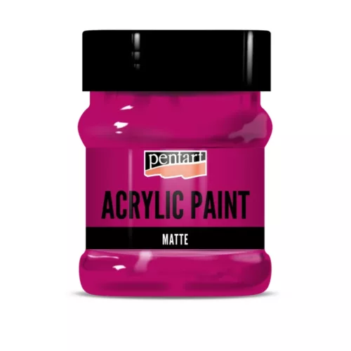 Pentart matt akrilfesték 230 ml magenta