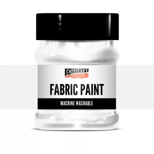 Pentart textilfesték 230ml, fehér