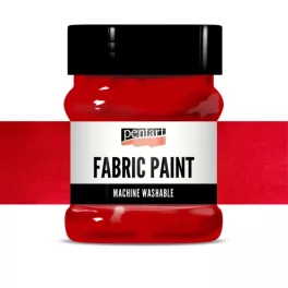 Pentart textilfesték 230ml, piros
