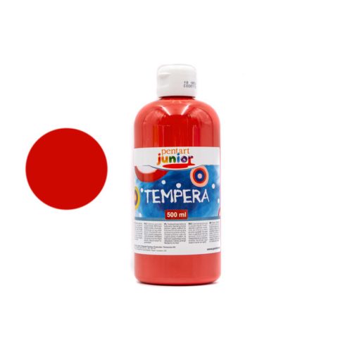 Pentart tempera festék 500 ml piros