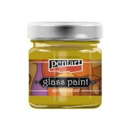 Pentart üvegfesték 30 ml sárga