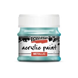 Pentat metál akrilfesték 50 ml türkiz