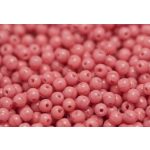 Préselt golyó 3mm, opaque pink, 60 db