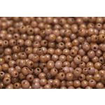 Préselt golyó 3mm, lila gold luster, 60 db