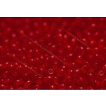 Préselt golyó 3mm, piros, 60 db