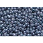 Préselt golyó 3mm, kék lüszter, 60 db