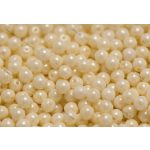 Préselt golyó 4mm, ivory, 45 db