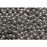 Préselt golyó 4mm, ezüst, 45 db