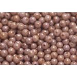 Préselt golyó 4mm, lila gold luster, 45 db