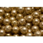 Préselt golyó 6mm, világos arany, 30 db