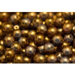 Préselt golyó 6mm, kristály lila-bronz lüszterrel, 30 db