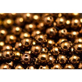 Préselt golyó 6mm, csokibronz, 30 db