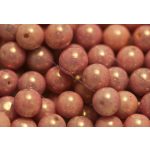 Préselt golyó 8mm, antik pink, 22 db