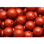 Préselt golyó 8mm, lava red, 22 db