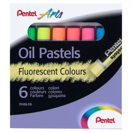 Olajpasztell készlet Pentel Arts 6db, fluo színek