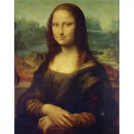   Kifestő készlet vászonra, akrilfestékkel, ecsettel, felnőtteknek - 23x31 cm - Mona Lisa 
